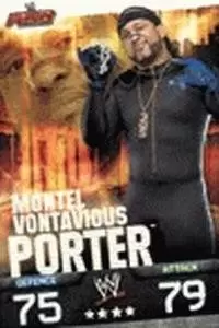 WWE Slam Attax Evolution - Slam Attax Evolution Card: Montel Vontavious Porter MVP